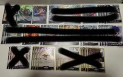 ワンピースカード　クロコダイルデッキパーツ　まとめ売り