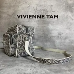 ✨希少✨VIVIENNE TAM ショルダーバッグ オリエンタル モノトーンのサムネイル
