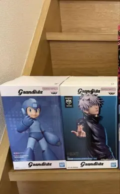 呪術廻戦　五条悟　ロックマン　プライズ　フィギュア