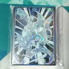 50枚 カードスリーブ 青眼 ステンドグラス風