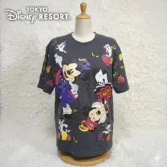 東京ディズニーリゾート ハロウィン Tシャツ LL Y2K 古着