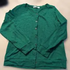 Khalita グリーン 長袖カーディガンのサムネイル