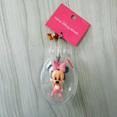 当時物　レトロ　ディズニー　ミニー　ストラップ