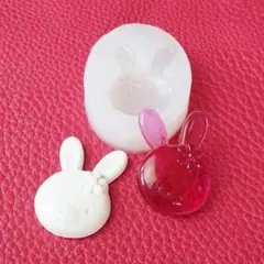 ハンドメイド シリコンモールド うさぎ