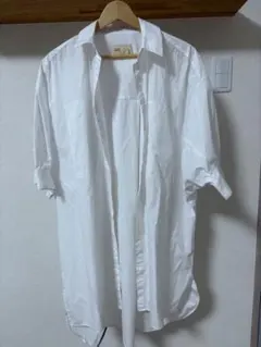 NANO universe オーバーサイズ ホワイトシャツ