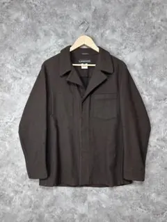 GRENFELLグレンフェル シャツジャケット38英国製ブラック 山タグ 