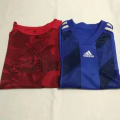 adidas 速乾 半袖トップス Tシャツ セット 150のサムネイル