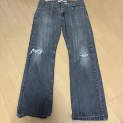 Levi's 514 スリムストレート デニムパンツ グレーのサムネイル