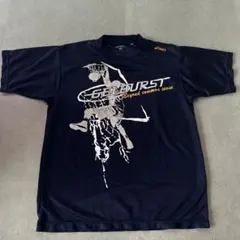 asics Mサイズ バスケットボール Tシャツ ネイビー