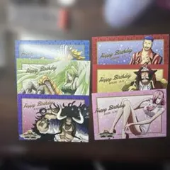 ONE PIECE 麦わらストア ポストカード バースデーカード