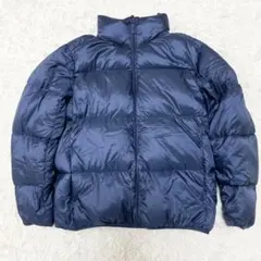 【美品】UNIQLO ユニクロ ウルトラライトダウンジャケット XL ネイビー