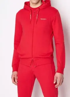 アルマーニエクスチェンジミラノニューク ジップアップ フード付きセットアップ