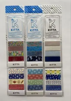 KITTA マスキングテープ　 6冊セットⒹ