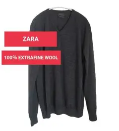 ザラ 100％EXTRAFINE WOOLニット