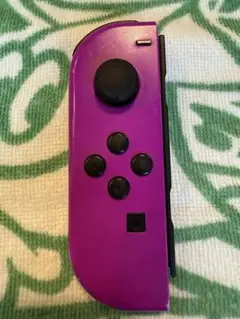 任天堂Switch 純正　ジョイコン　ネオンパープル　左　5