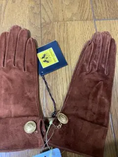 未使用品☆Christian Dior クリスチャンディオール ウール手袋 茶 未使用品☆Christian Dior クリスチャンディオール ウール手袋