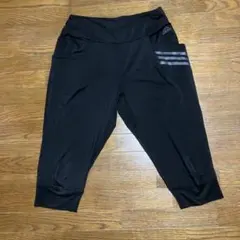 adidas ブラック ヨガパンツ Lサイズ