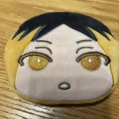 ハイキュー 孤爪研磨 おまんじゅうポーチ フェイス