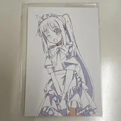 C107 ろうか ぼっちチェキ風イラストカード ぼっちざろっく 伊地知虹夏