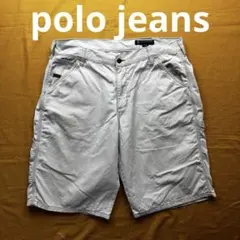 polo jeans company ハーフパンツ　ショーツ　ホフホワイトのサムネイル