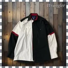 Wrangler ラングラー ネイティブ シンメトリー ウエスタンシャツ L