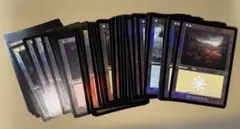 MTG 基本土地 アングルード 島 山 沼 森 平地 五枚セット - メルカリ
