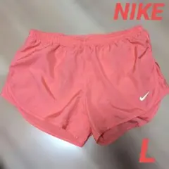 NIKE ランニングショートパンツ レディースL オレンジのサムネイル