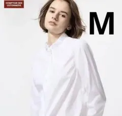 ユニクロCOMPTOIR DES COTONNIERS フリルシャツ ブラウス