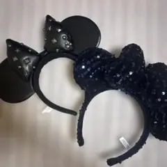 ミニー　カチューシャ　2点セット