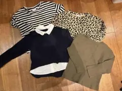 長袖　ロンT 4枚セット　110