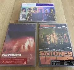 【新品未開封】SixTONES Blu-ray 通常版3枚セット