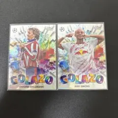 Topps Chrome UEFA グリーズマン&シャビシモンズ