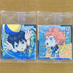 ハイキュー シールウエハース 影山飛雄 日向翔陽 HR 2枚セット