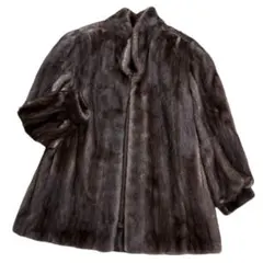 Y098 美品 ムーンクレセント 最高級 ミンク ハーフコート 11号 Y098 美品 ムーンクレセント 最高級 ミンク ハーフコート 11号