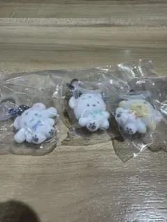 めじるしアクセサリーサンリオキャラクターズふわふわスノーシナモンプリンポチャッコ