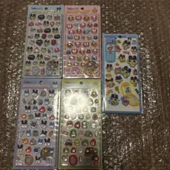 たまごっち　ボンボンドロップシール　4種類　全種セット　ハッピーフォン　まめっち