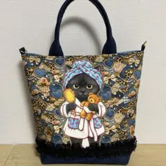 コヤンイサムチョン 新柄バスタイム バミちゃん縦型トートバッグ Mサイズ