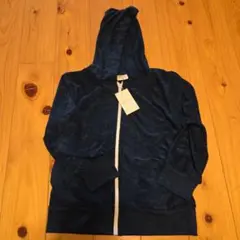 SHISKY　 キッズ ジップアップパーカー ネイビー 110