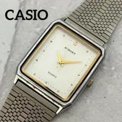 【ジャンク品】CASIO カシオ　HORNET スクエア ゴールド シルバー