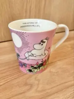 【美品】マグカップ　ムーミン　スノークのおじょうさん　ピンク