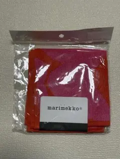 marimekko タオルハンカチ ピンク オレンジのサムネイル