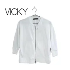 タグ付き未使用品★VICKY ジップアップブルゾンのサムネイル