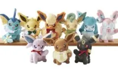 イーブイコレクション Eevee Collection 全9種類 ぬいぐるみ