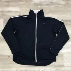ダ*ュ様 古着 00年代 NIKE ナイキ ナイロンジャケット XL ブラック