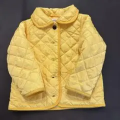 etienne キルティングアウター 95サイズ 黄色