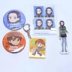 ジークアクス　エグザベ　コモリ　缶バッジ　アクキー　アクスタ　イラストシート