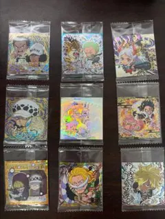 【完全未開封】ワンピース ウエハースシール 9枚セット