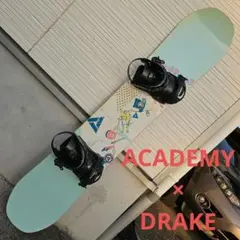 送料込み！ACADEMY×DRAKE スノーボードセット