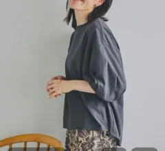 USAコットンパフスリーブTシャツ　studio CLIPのサムネイル