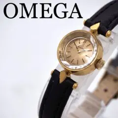 オメガ OMEGA コンステレーションミニ レディース 腕時計 ゴールド文字